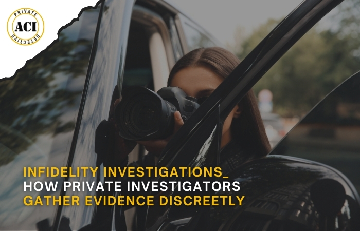Infidelity Investigations: How Private Investigators Gather Evidence Discreetly